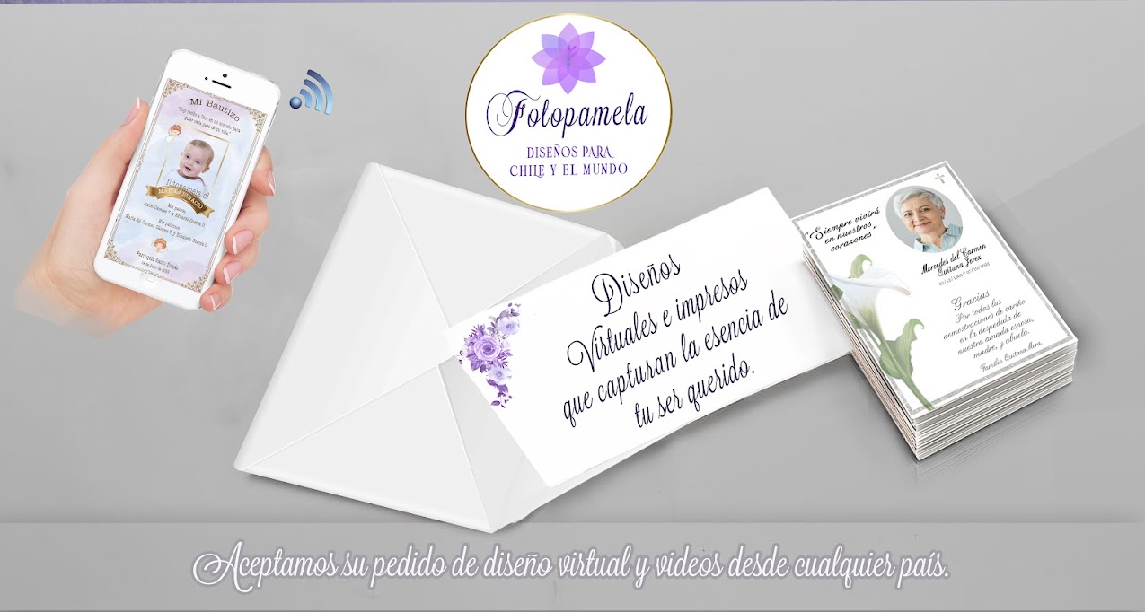 Tarjetas condolencias, fallecimiento defuncion bautizos chile providencia